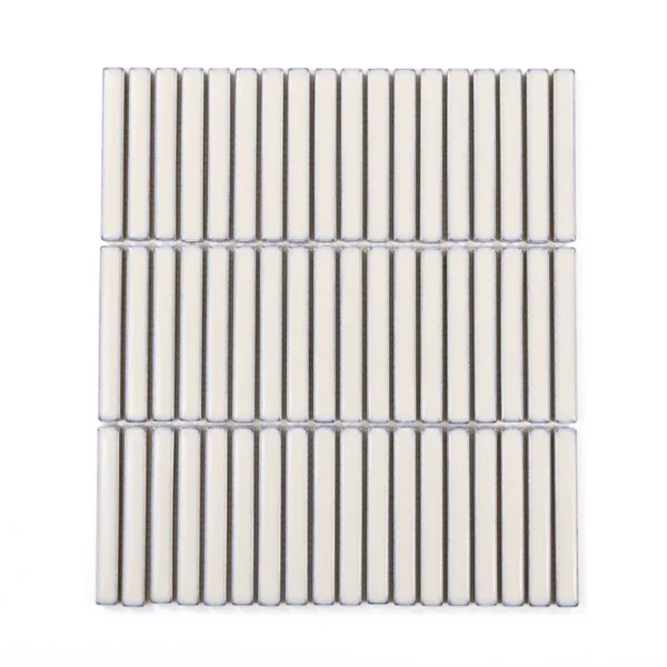 mozaika STICK KREMOWY POŁYSK - RAW DECOR 282,0 x 249,0 mm