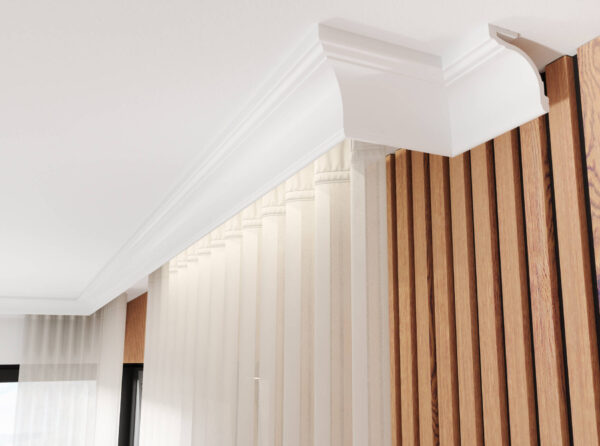 listwa karniszowa 244,0 x 8,3 x 8,6 cm LK-05 CREATIVA