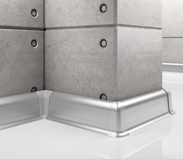 listwa przypodłogowa aluminiowa LP55 250,0 x 2,30 x 5,50 cm CREATIVA