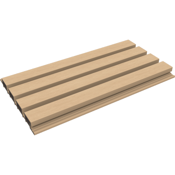 lamele elewacyjne kompozytowe 21,90 x 2,6 x 290,0 cm DLGW Greish White DYNAMIC DECOR