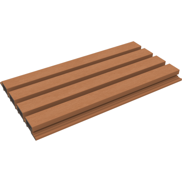 lamele elewacyjne kompozytowe 21,90 x 2,6 x 290,0 cm DLTA Teak A DYNAMIC DECOR