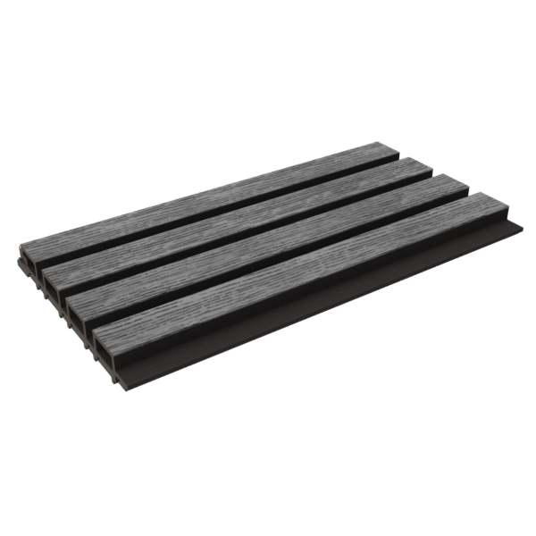 lamele elewacyjne kompozytowe 21,90 x 2,6 x 290,0 cm PLBK Black DYNAMIC DECOR