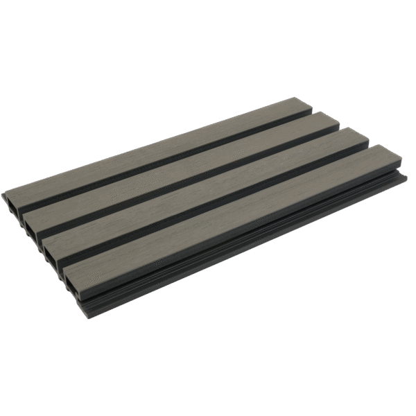 lamele elewacyjne kompozytowe 21,90 x 2,6 x 290,0 cm PLSG Silver Gray DYNAMIC DECOR