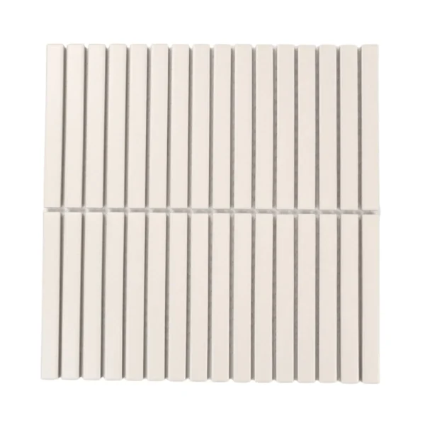 mozaika STICK KREMOWY MAT - RAW DECOR 291,5 x 292,5 mm