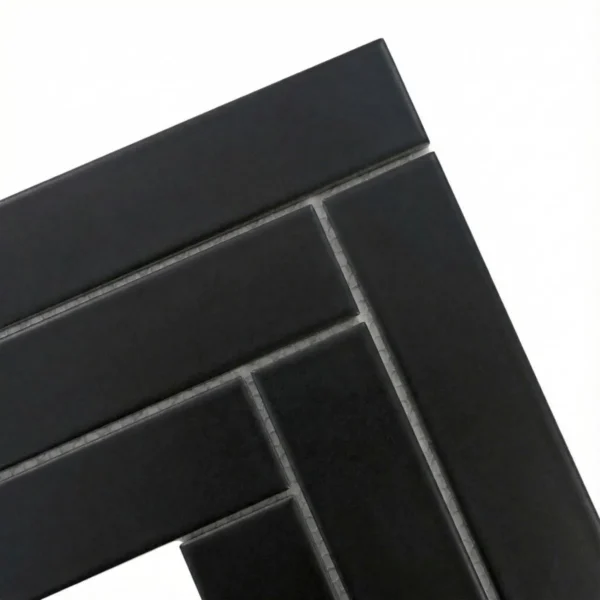 mozaika JODEŁKA SUBWAY CZARNY MAT - RAW DECOR 279,0 x 230,0 mm