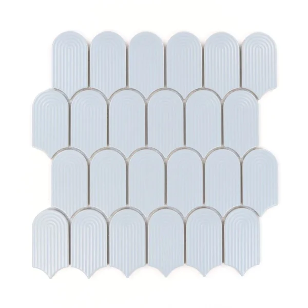 mozaika VAVE BABY BLUE MAT - RAW DECOR 294,0 x 285,0 mm