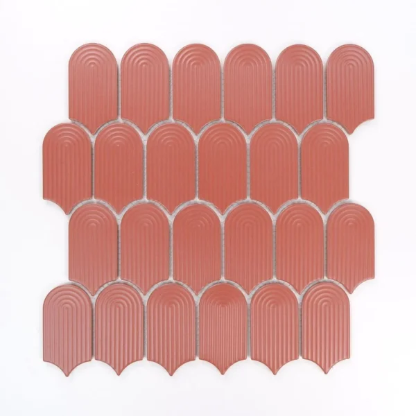 mozaika VAVE TERRACOTTA MAT - RAW DECOR 294,0 x 285,0 mm