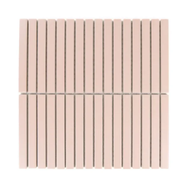 mozaika STICK DUSTY PINK MAT - RAW DECOR 291,5 x 292,5 mm