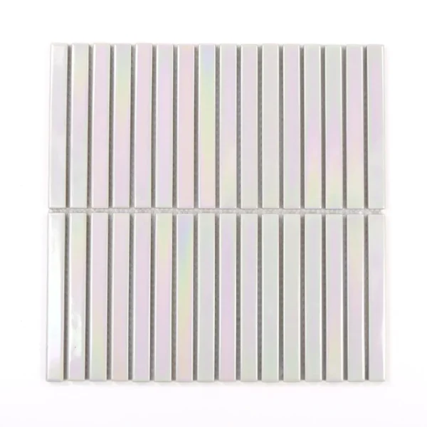 mozaika STICK HOLO WHITE POŁYSK - RAW DECOR 291,5 x 292,5 mm