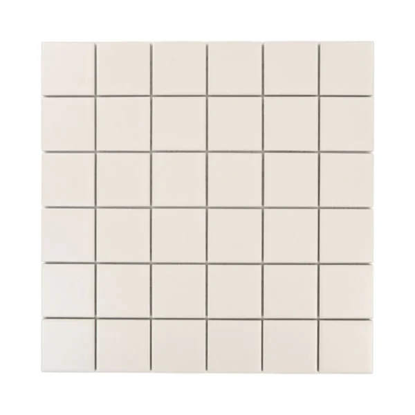 mozaika CUBIC CREAM MAT - RAW DECOR 298,0 x 298,0 mm