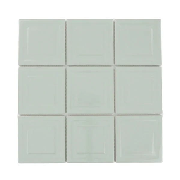 mozaika FRAME SAGE POŁYSK - RAW DECOR 296,0 x 296,0 mm