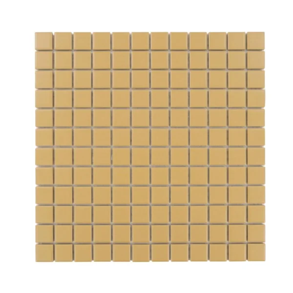 mozaika MINI CUBIC OCHRA MAT - RAW DECOR 298,0 x 298,0 mm